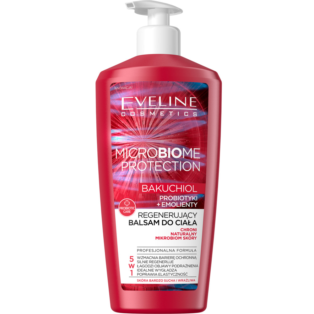 Eveline Microbiome Protection Balsam do Ciała 5 w 1 Skóra bardzo sucha i wrażliwa 350ml