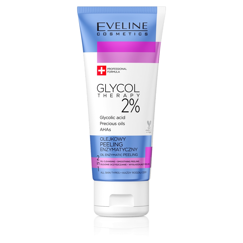 Eveline Glycol Therapy 2% Olejkowy Peeling enzymatyczny 100ml