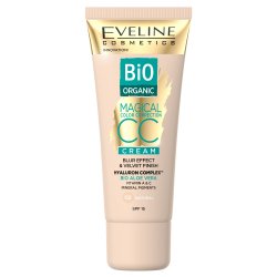 Eveline cosmetics Cosmetics - Bio Organic - MAGICAL CC CREAM - Krem koloryzujący CC z mineralnymi pigmentami - 30 ml - 02 NATURAL