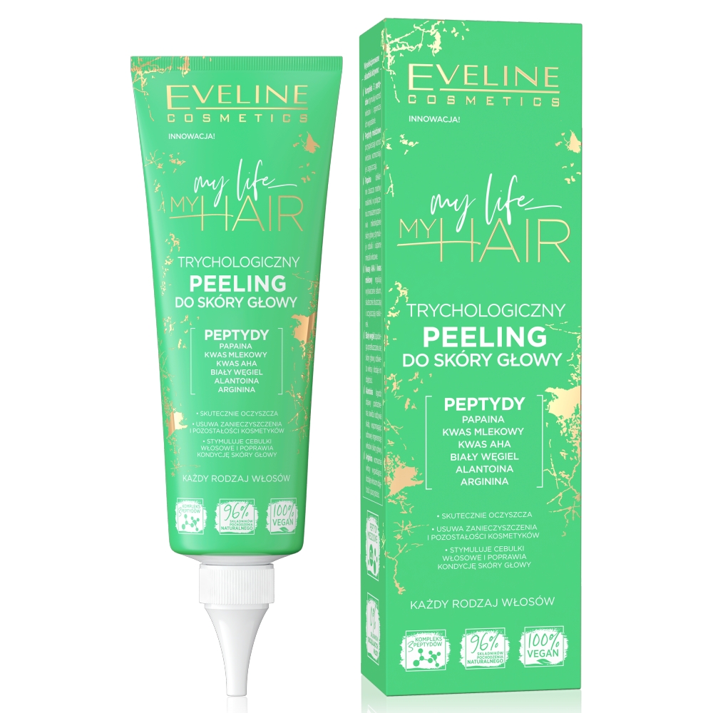 Eveline Cosmetics Cosmetics - My Life My Hair - Trychologiczny peeling do skóry głowy - 125 ml