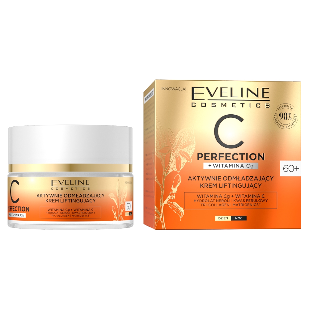 Eveline Cosmetics Cosmetics C-Perfection aktywnie odmładzający krem liftingujący 60+ 50ml 64292-uniw