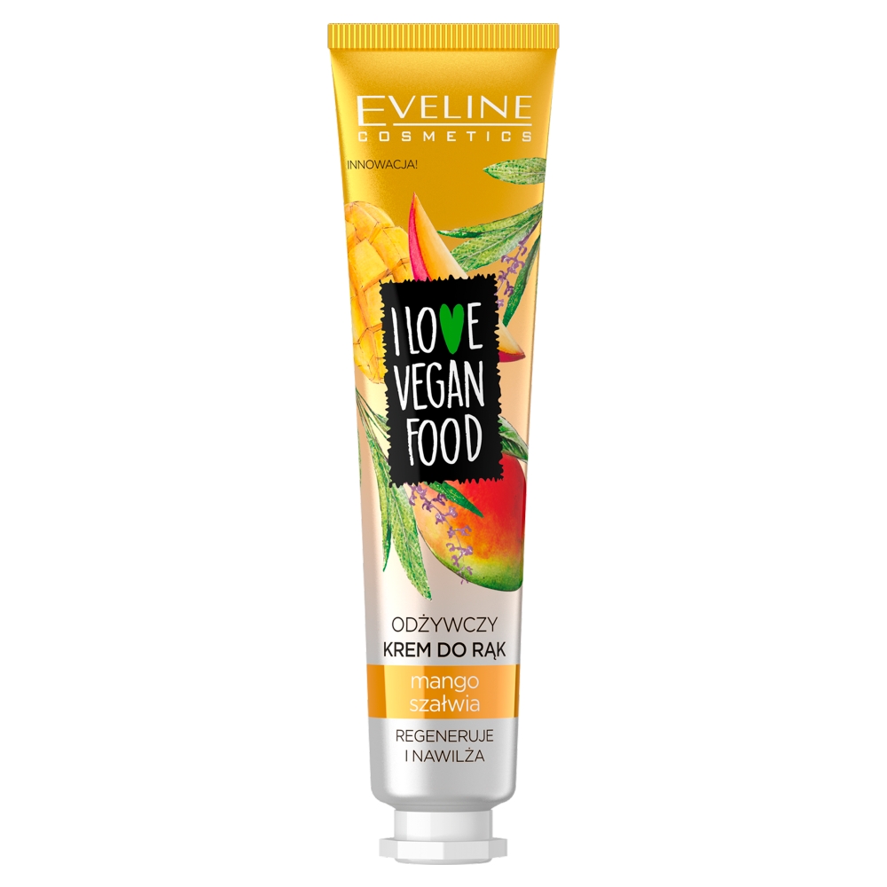 Eveline Cosmetics I Love Vegan Food krem do rąk 50ml Odżywczy