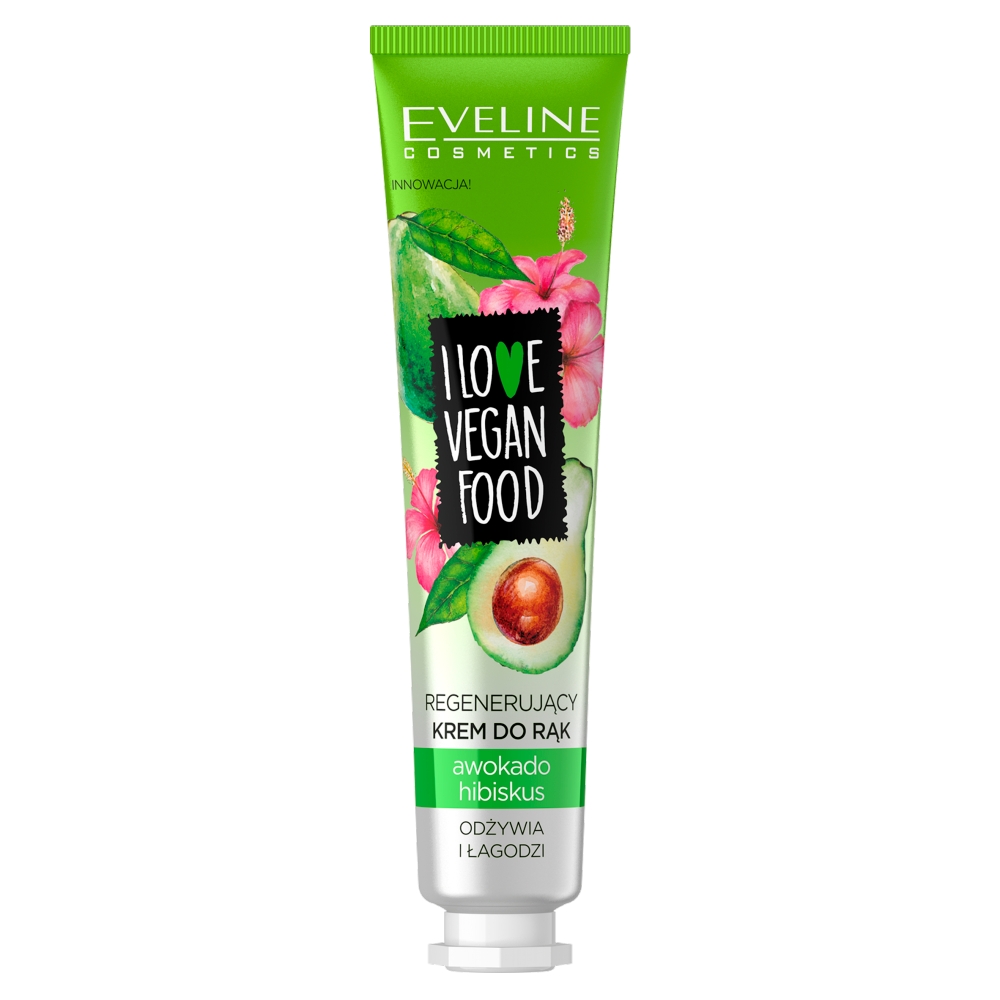 Eveline Cosmetics I Love Vegan Food krem do rąk 50ml Regenerujący