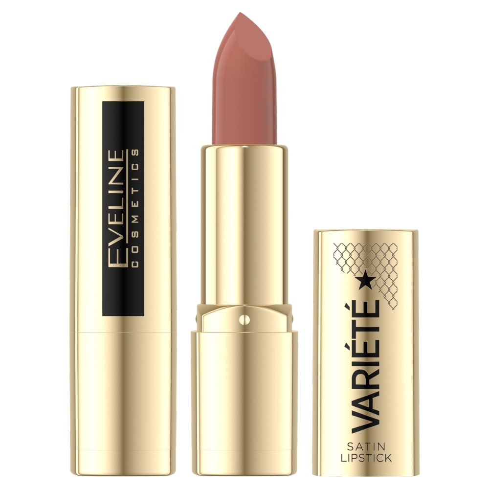 Eveline Variété, satin lipstick pomadka w sztyfcie, 03,