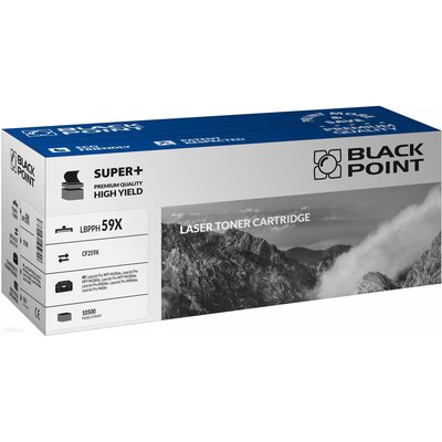 Black Point Zgodny z HP 59X HP CF259X toner SUPER PLUS zamiennik do HP: LaserJet Pro: MFP M428dw, M428fdn, M428fdw, M404dn, M404dw, M404n LBPPH59X