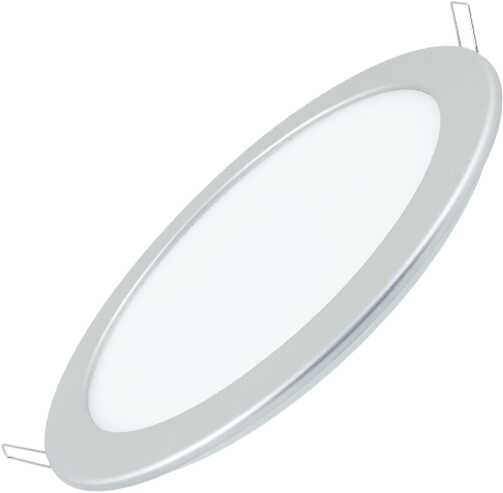 Downlight panel LED SLIM 18W 220mm 6000K srebrna