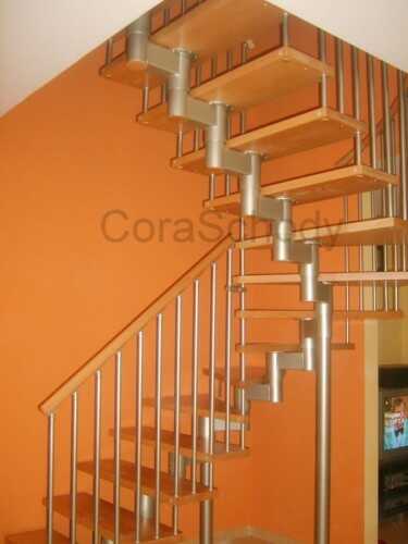 Schody modułowe CORA model Mix extra 04 U-180 13 elementów