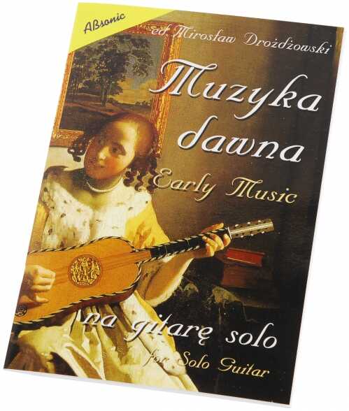 AN Drożdżowski Mirosław Muzyka Dawna książka na gitarę solo