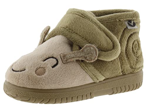 Victoria OJALÁ CASA ZWIERZĘCE, Kapcie Chłopcy Unisex Kinder, Khaki, 20 EU, Khaki, 20 EU