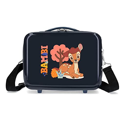 Disney Bambi Adaptowalna kosmetyczka z torbą na ramię niebieska 29 x 21 x 15 cm sztywna ABS 9,14 l