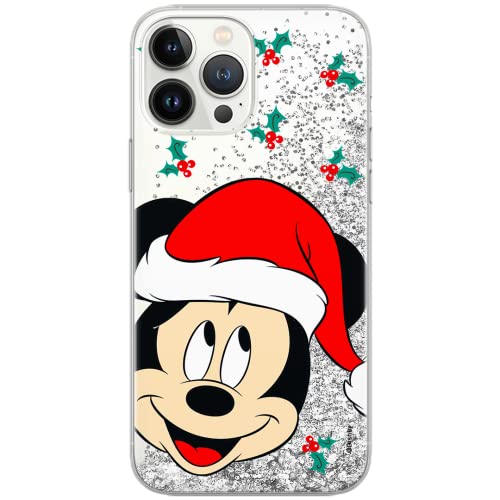 ERT GROUP etui na telefon Apple Iphone XS, case oryginalny i oficjalnie licencjonowany przez Disney, wzór Mickey 041, optymalnie dopasowane, z efektem płynnego brokatu