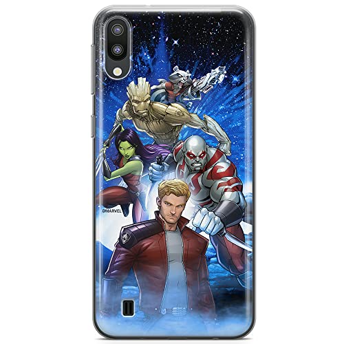 Etui Strażnicy Galaktyki 011 Marvel Nadruk pełny Niebieski Producent: Samsung, Model: M10