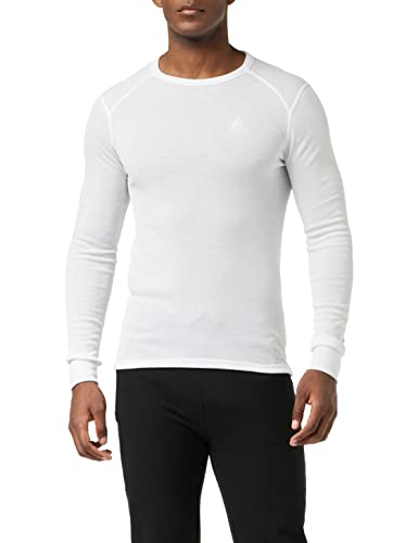Odlo Męska koszulka z długim rękawem Bl Top Crew Neck L/S Active Warm Eco