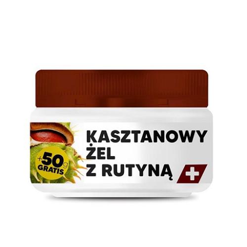 VIRDE Kasztanowy żel z rutyną, 350g+50g GRATIS >> 0zł za wysyłkę przy zakupach od 49 zł <<