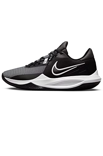 Nike Precision 6, Trampki męskie, Black White Iron Grey White, 41 EU, Black White Iron Grey White, 41 EU