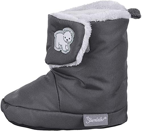 Sterntaler Buty dziecięce dla chłopców, szary - szare żelazo - 22 EU