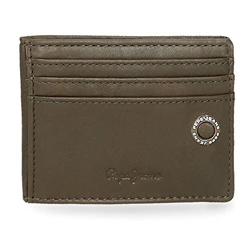 Pepe Jeans Badge Karter, unikalny, zielony, única, etui na karty