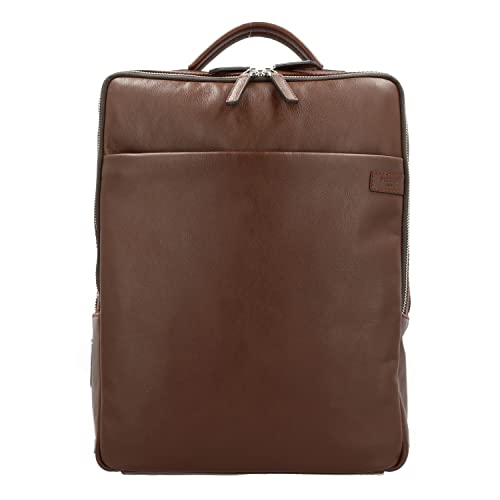 Picard Męski plecak relaksacyjny ze skóry naturalnej średniej | szerokość 10 cm wysokość 38 cm długość 29 cm z zamkiem błyskawicznym | na co dzień, biznesowy, WHISKY, Einheitsgröße, Plecak