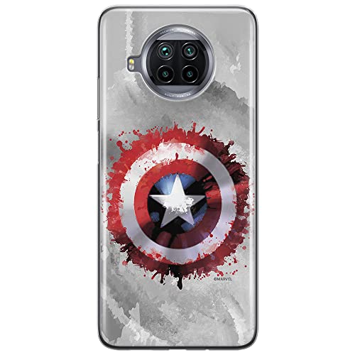 ERT GROUP etui na telefon Xiaomi REDMI NOTE 9T, case oryginalny i oficjalnie licencjonowany przez Marvel, wzór Kapitan Ameryka 019, optymalnie dopasowane, plecki z TPU