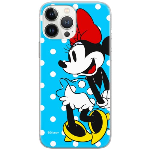 ERT GROUP etui na telefon Xiaomi REDMI 9, case oryginalny i oficjalnie licencjonowany przez Disney, wzór Minnie 034, optymalnie dopasowane, plecki z TPU