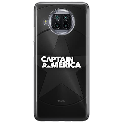 ERT GROUP etui na telefon Xiaomi MI 10T LITE/REDMI NOTE 9 PRO 5G, case oryginalny i oficjalnie licencjonowany przez Marvel, wzór Kapitan Ameryka 024, optymalnie dopasowane, plecki z TPU