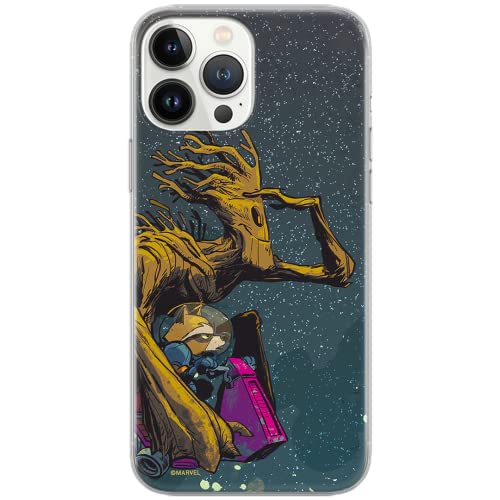 Etui Strażnicy Galaktyki 003 Marvel Nadruk pełny Granatowy Producent: Samsung, Model: S10 PLUS