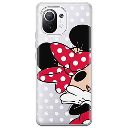 ERT GROUP etui na telefon Xiaomi 11, case oryginalny i oficjalnie licencjonowany przez Disney, wzór Minnie 003, optymalnie dopasowane, plecki z TPU częściowo przeźroczyste