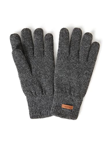 Barts Haakon Glove Rękawiczki, Szary (Charcoal 0021), Średni rozmiar producenta:S/M) Męskie