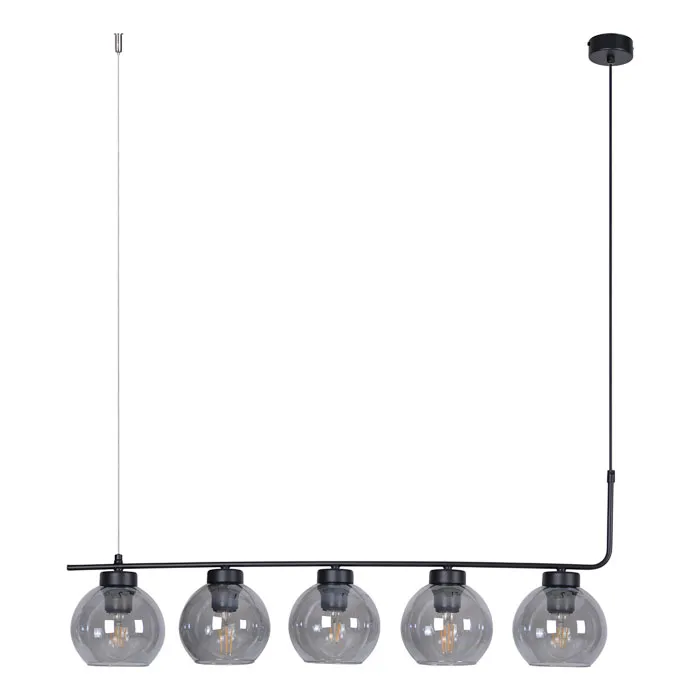 Industrialna duża lampa wisząca nad stół - 3X S809 F7-N92