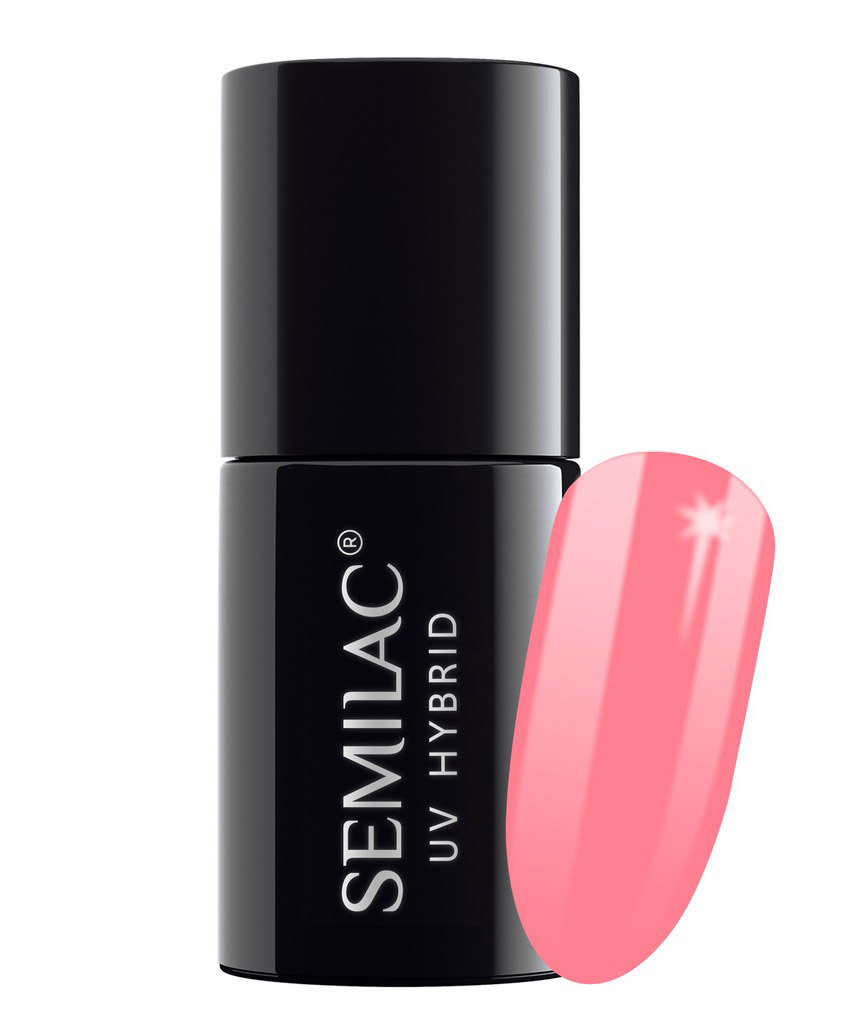 Semilac Celebrate 533 Brave Coral lakier hybrydowy 7ml 5902751414042