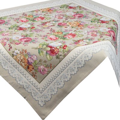 Obrus EUROFIRANY Cho 1175 (100 x 100 cm) Oliwkowy
