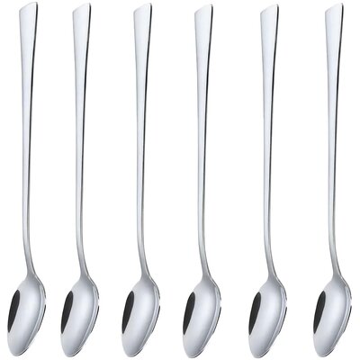 Kinghoff ŁYŻECZKA KOKTAJLOWA 6 szt DO LATTE DESERÓW KH-1341 połysk KH-1341