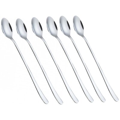 Kinghoff KOMPLET DŁUGICH ŁYŻECZEK DO KAWY 6-ele POŁYSK KH-1340 KH-1340