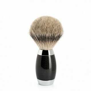 Muhle Edition No. 1 Ekskluzywny pędzel do golenia włosie Silvertip srebro i karbon