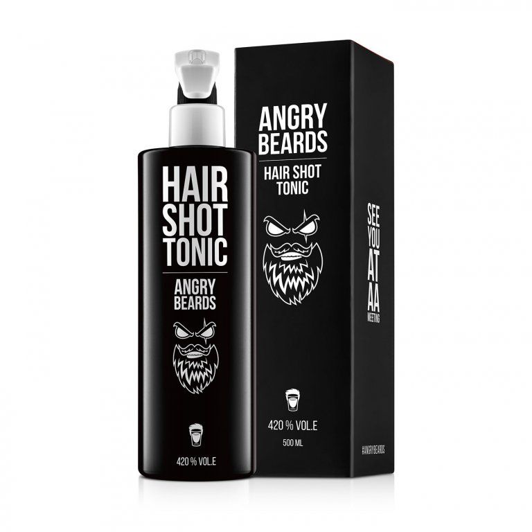 Angry Beards Hair Shot tonik barberski 500ml