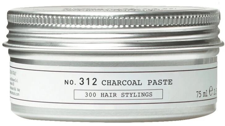 Depot 312 - Matowa Pasta do stylizacji włosów z węglem drzewnym 75ml