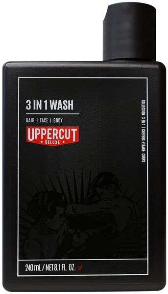 Uppercut 3 in 1 body wash - żel do mycia ciała, twarzy i włosów