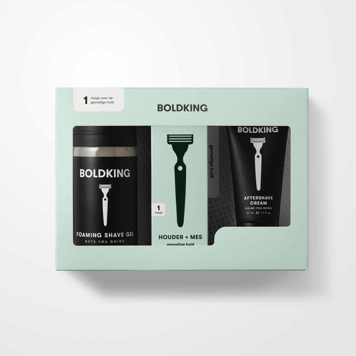 Boldking - The Giftset - zestaw prezentowy do golenia do skóry wrażliwej