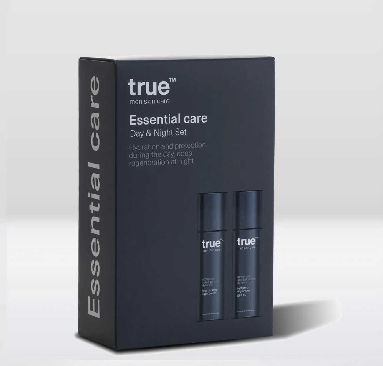 True men skin care - Zestaw kremów na dzień i noc - kompleksowa pielęgnacja