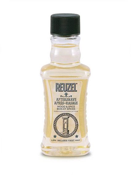 Reuzel Aftershave Wood & Spice - odświeżający płyn po goleniu 100 ml