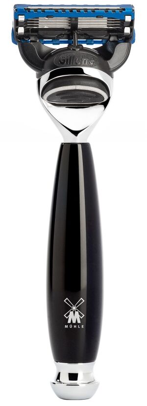 Muhle R336F Maszynka do golenia na wkłady Gillette Fusion - seria VIVO kolor czarny