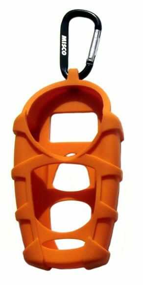 Pomarańczowy ochronny silikonowy pokrowiec na cyfrowy refraktometr MISCO