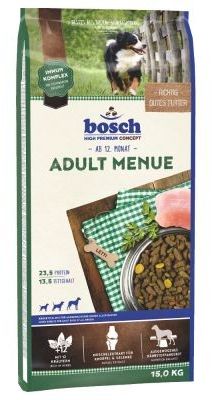 Bosch Petfood Hundefutter Adult Menü, 1Er Pack (1 X 15 Kg)