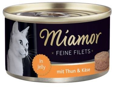 Miamor Feine Filets filety mięsne smak tuńczyk z krewetkami 24x100g