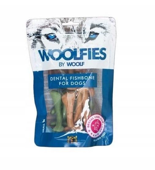 Brit Premium Pies Woolfies By Woolf Dental Fishbone For Dogs Small 200g