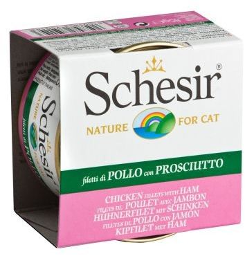 Schesir Tuńczyk z szynką w galaretce 85g 01064015