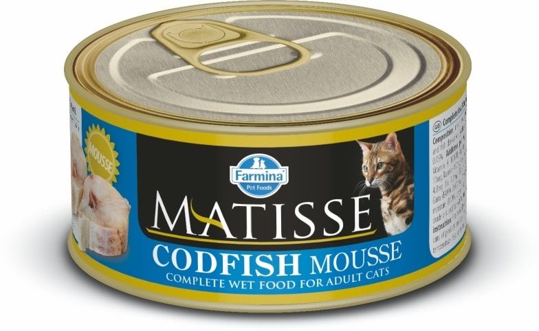 FARMINA - Matisse dorsz dla kota puszka 85g