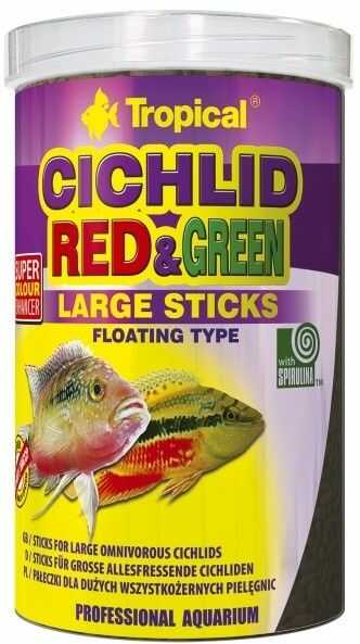 Tropical Red&Green Large Sticks 1000ml/300g 63736