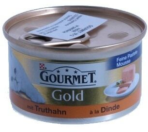 Purina Gourmet Gold Mus, 12 x 85g - Z kaczką i szpinakiem