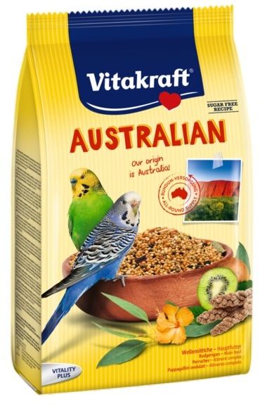 VITAKRAFT - Australian pokarm dla papugi falistej 800g